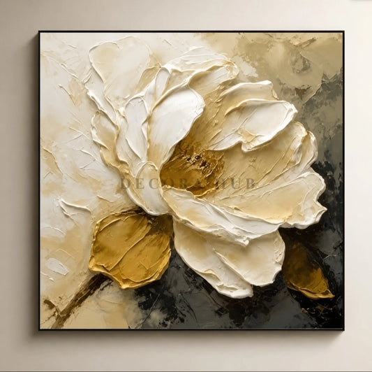 Velora Ivory Bloom Wall Art